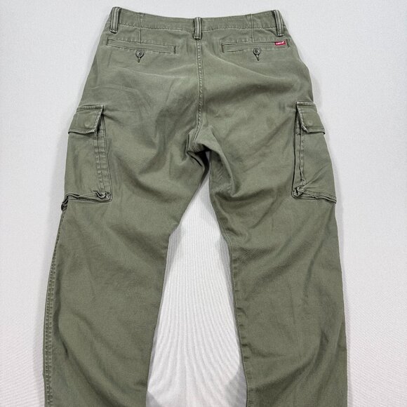 Levi's Cargo Pants Men's 30x30 Green Straight Leg - Picture 2 of 7